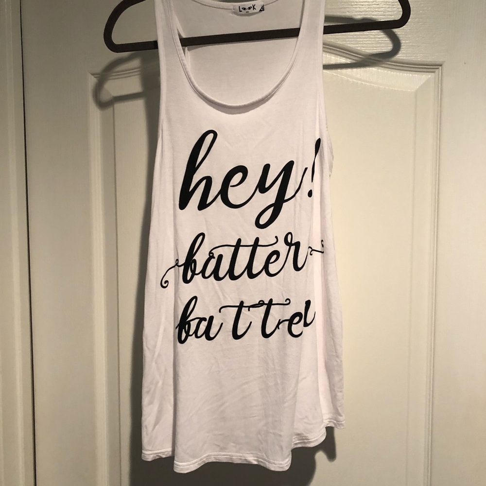Hey Batter Batter soft comfy tank!